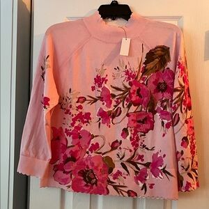 Talbots Soft Pink Knit Top